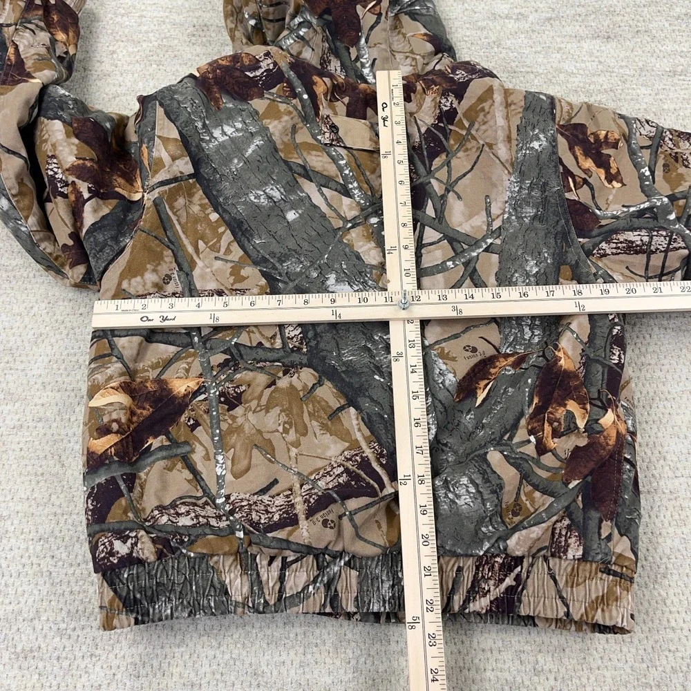 Camo‎ Jacket Boys 3XL Fusion 3D Camo Hooded Lined Canvas Parka Y2K Youth